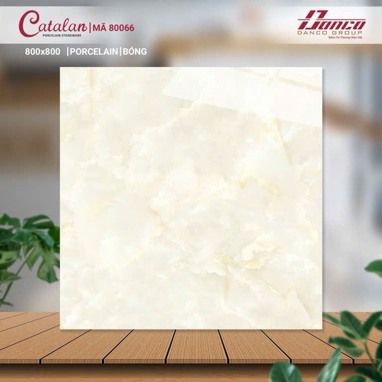 Gạch đá bán sứ bóng 80x80 80066