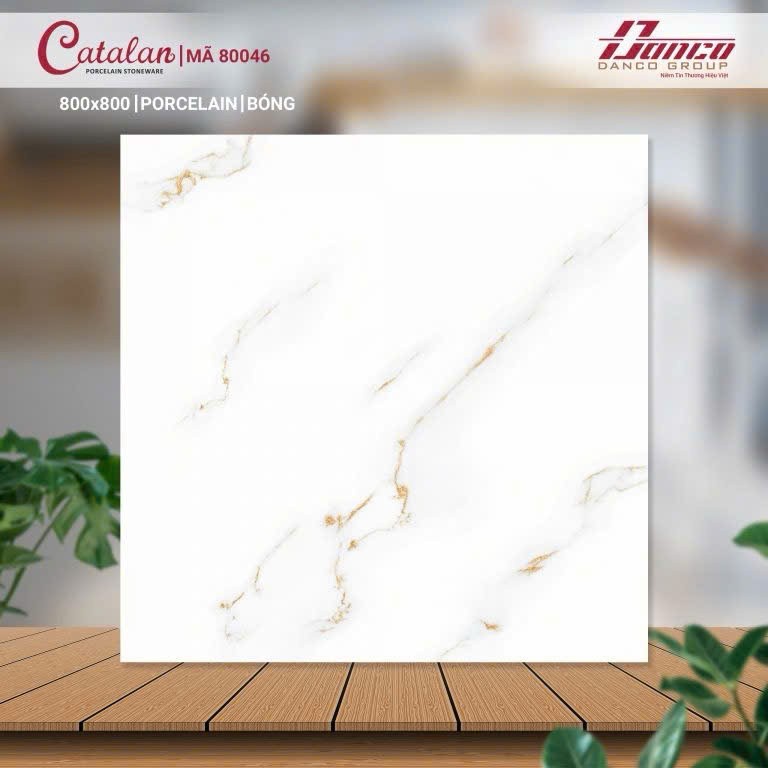 Gạch đá bán sứ bóng 80x80 80046