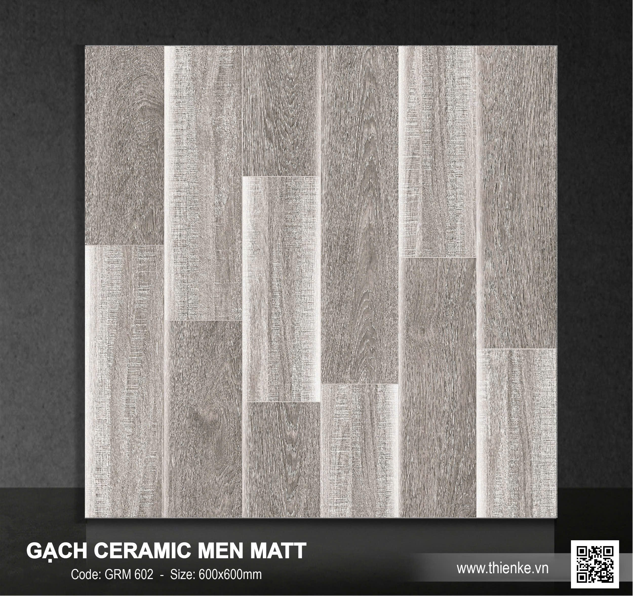 Gạch men mờ 60x60 GRM602