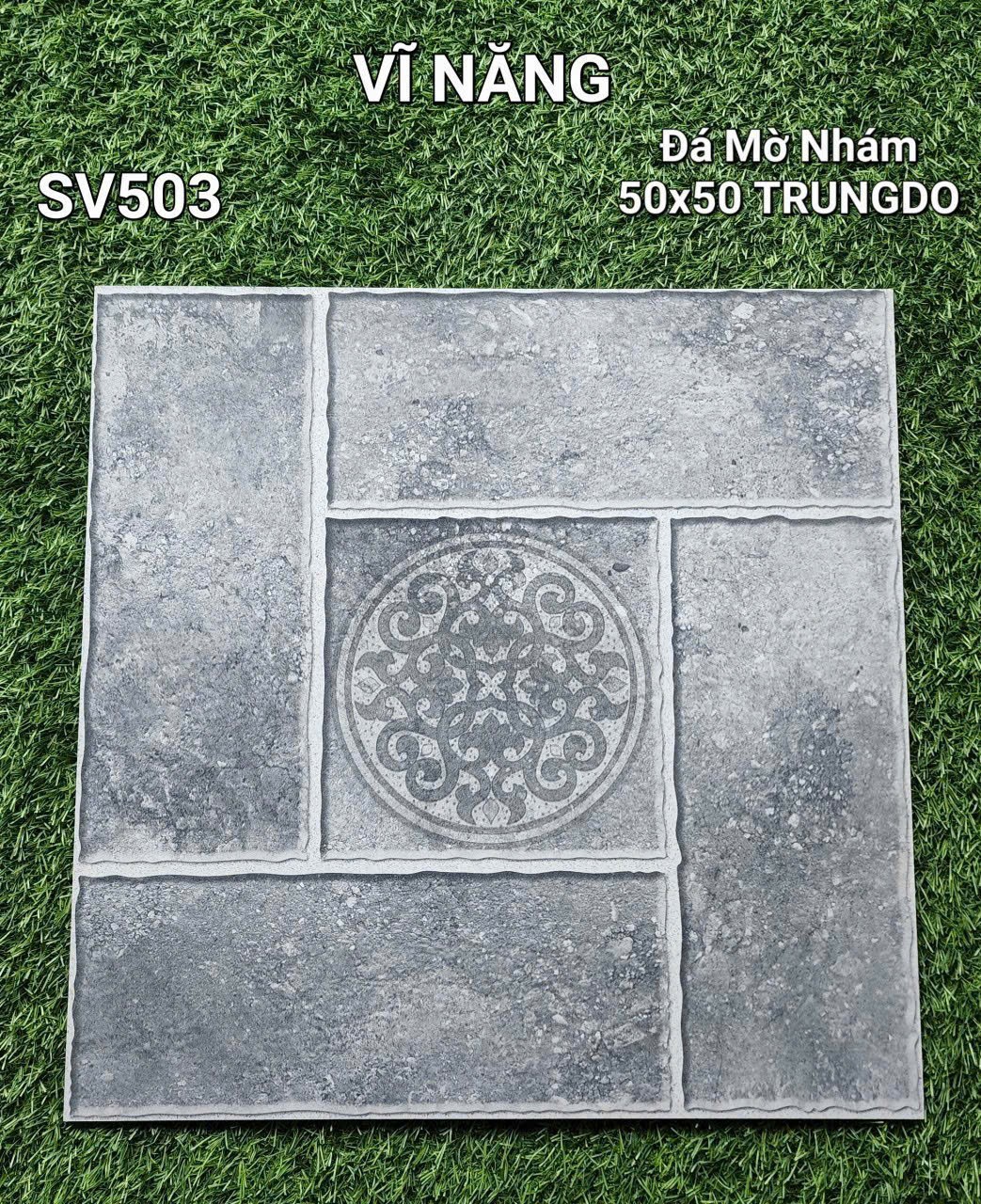 Gạch đá sân vườn 50x50 VN SV503