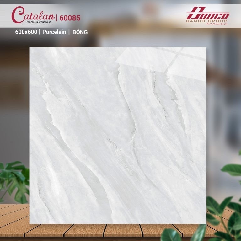 Gạch đá bán sứ bóng 60x60 60085