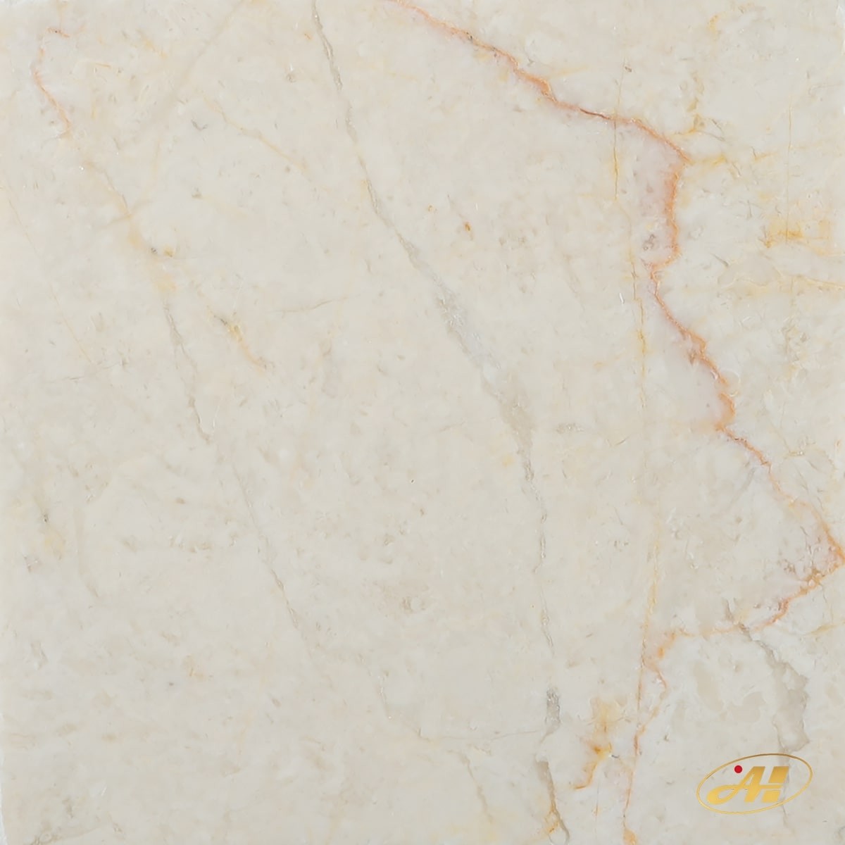 Đá Marble Kem Chỉ Đỏ