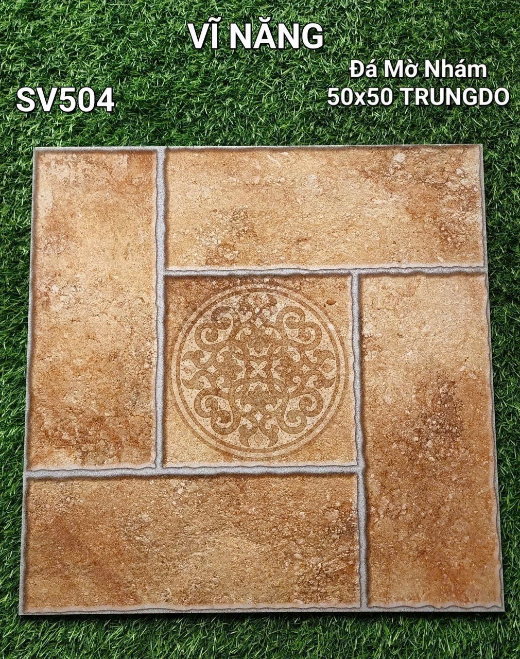 Gạch đá sân vườn 50x50 VN SV504