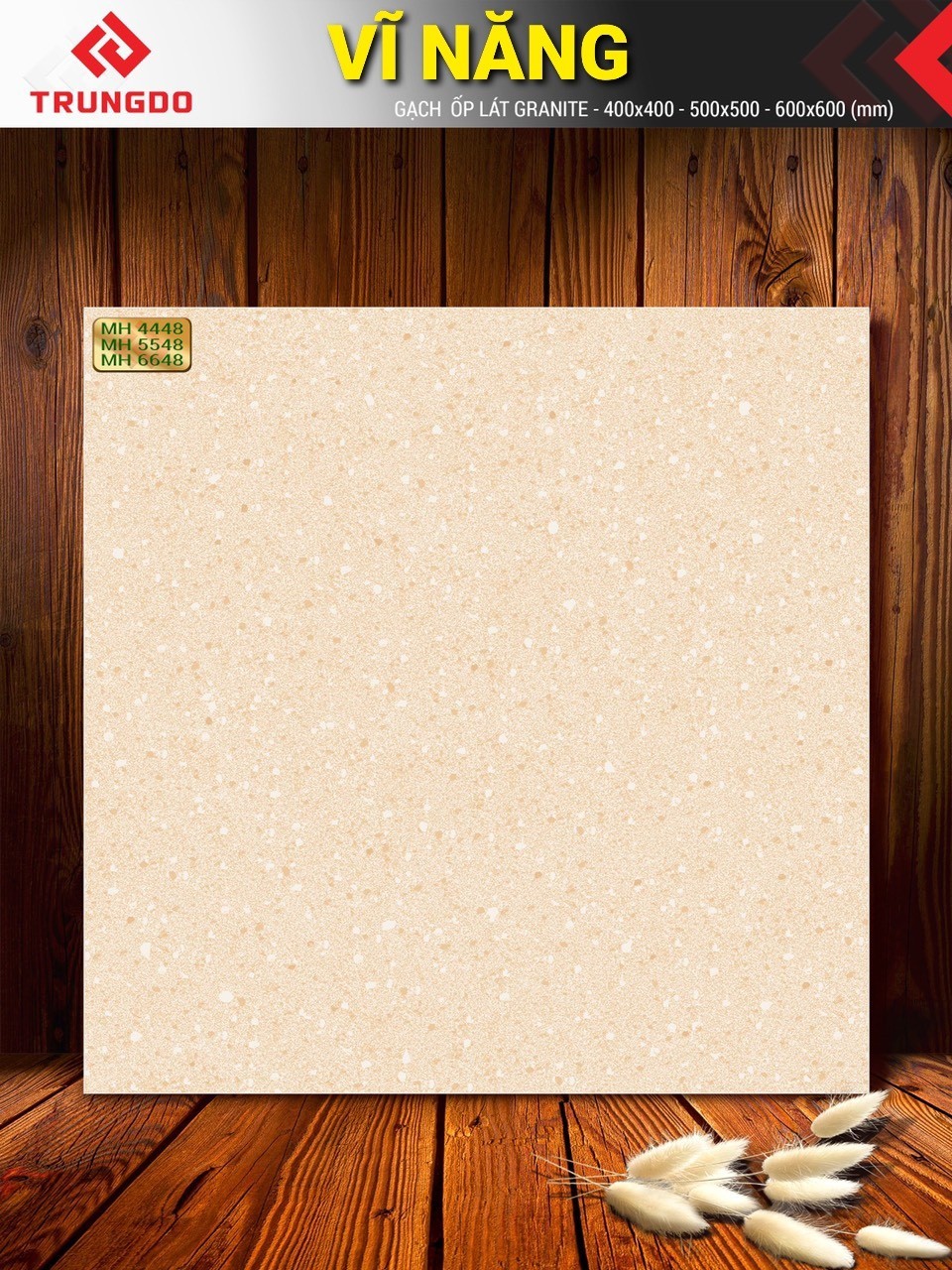 Gạch đá mè hạt 60x60 VN MH6648