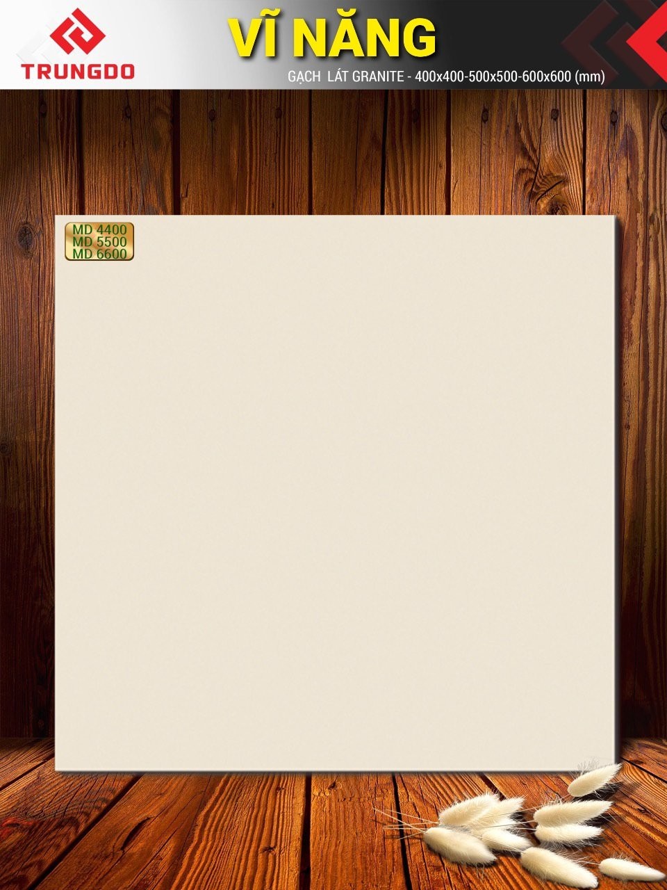 Gạch đá mè hạt nhỏ 60x60 VN MD6600