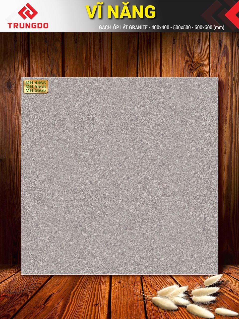 Gạch đá mè hạt 60x60 VN MH6665