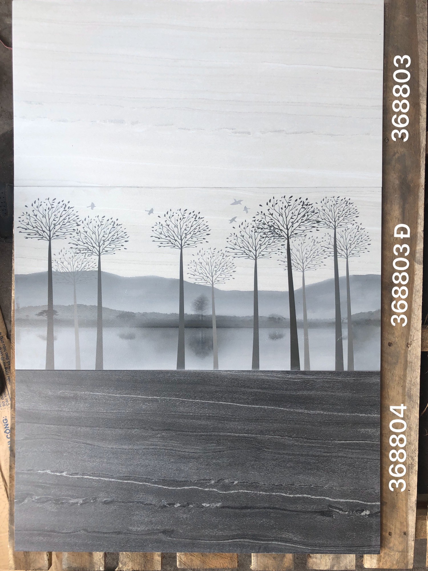 Gạch bán sứ mờ 30x60 VNG 368803-368804-Đ368803Đ