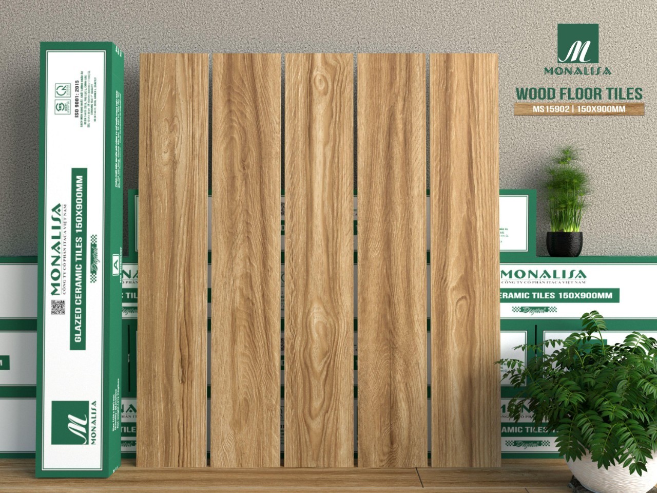 Gạch đá giả gỗ 15x90 PL MS15902
