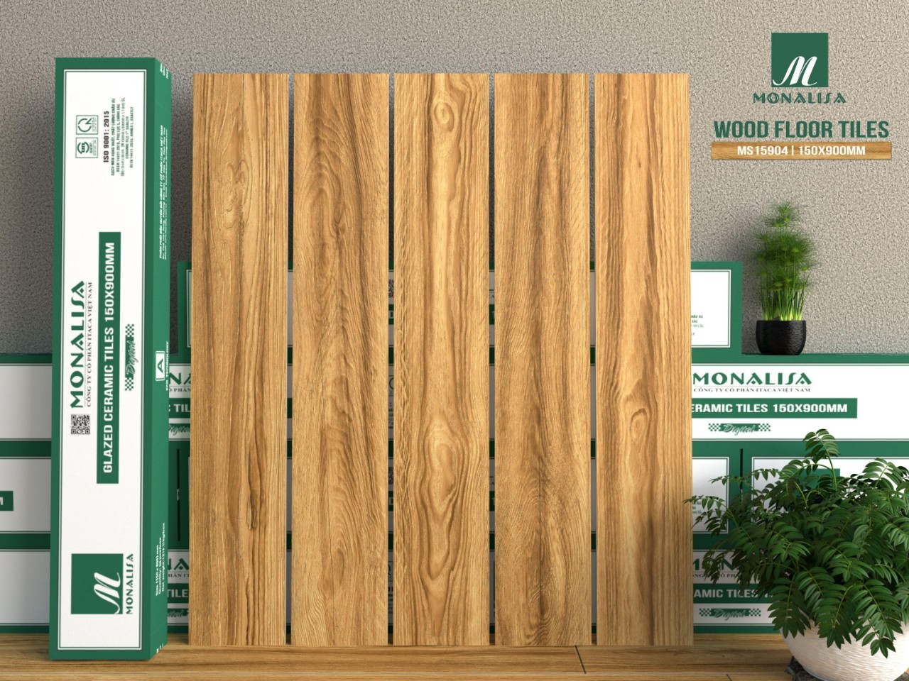 Gạch đá giả gỗ 15x90 PL MS15904
