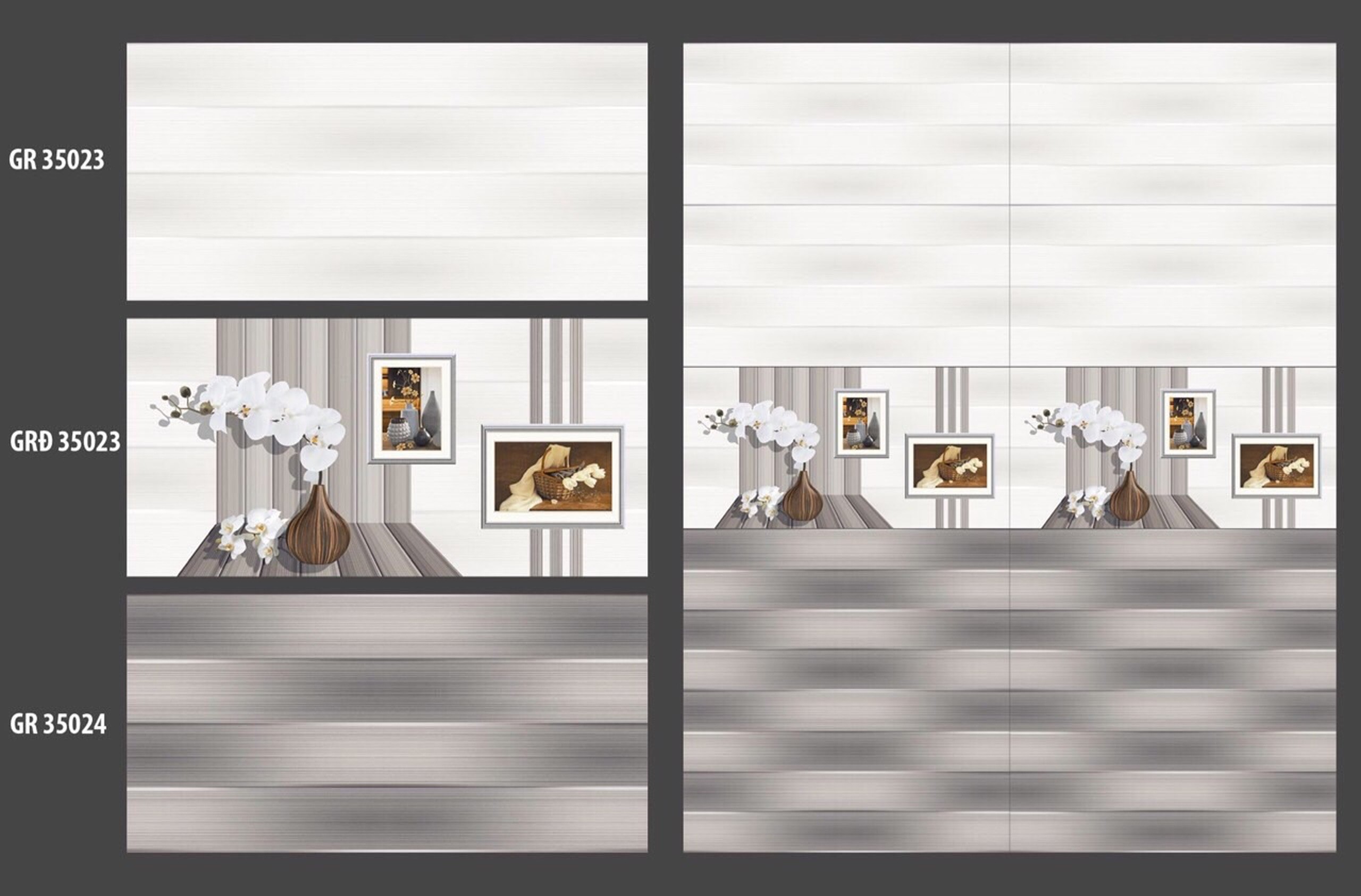 Gạch men bóng 30x60 NVT GR35023-35024-ĐGRĐ35023