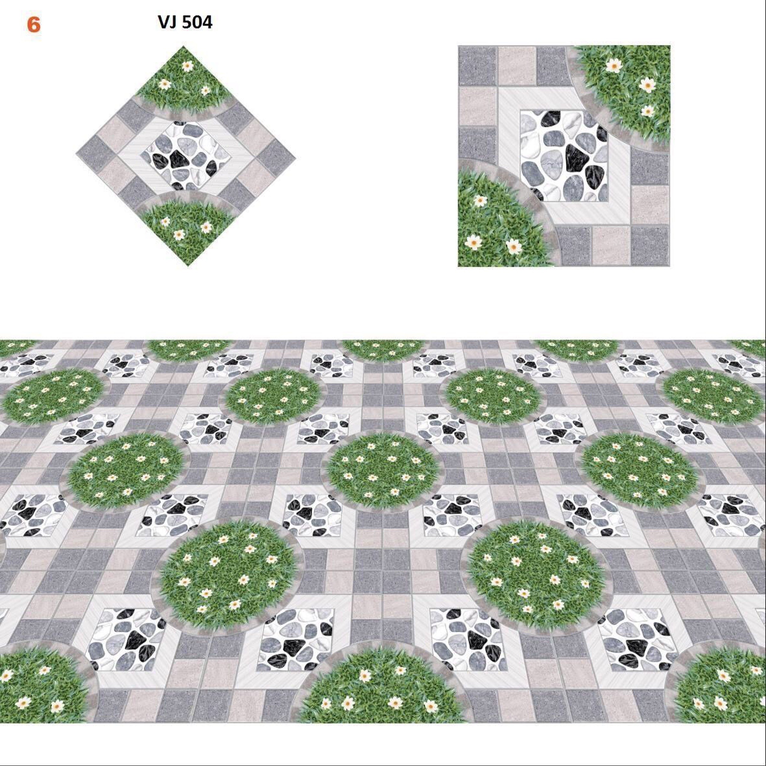 Gạch men sân vườn 50x50 NVT VJ504