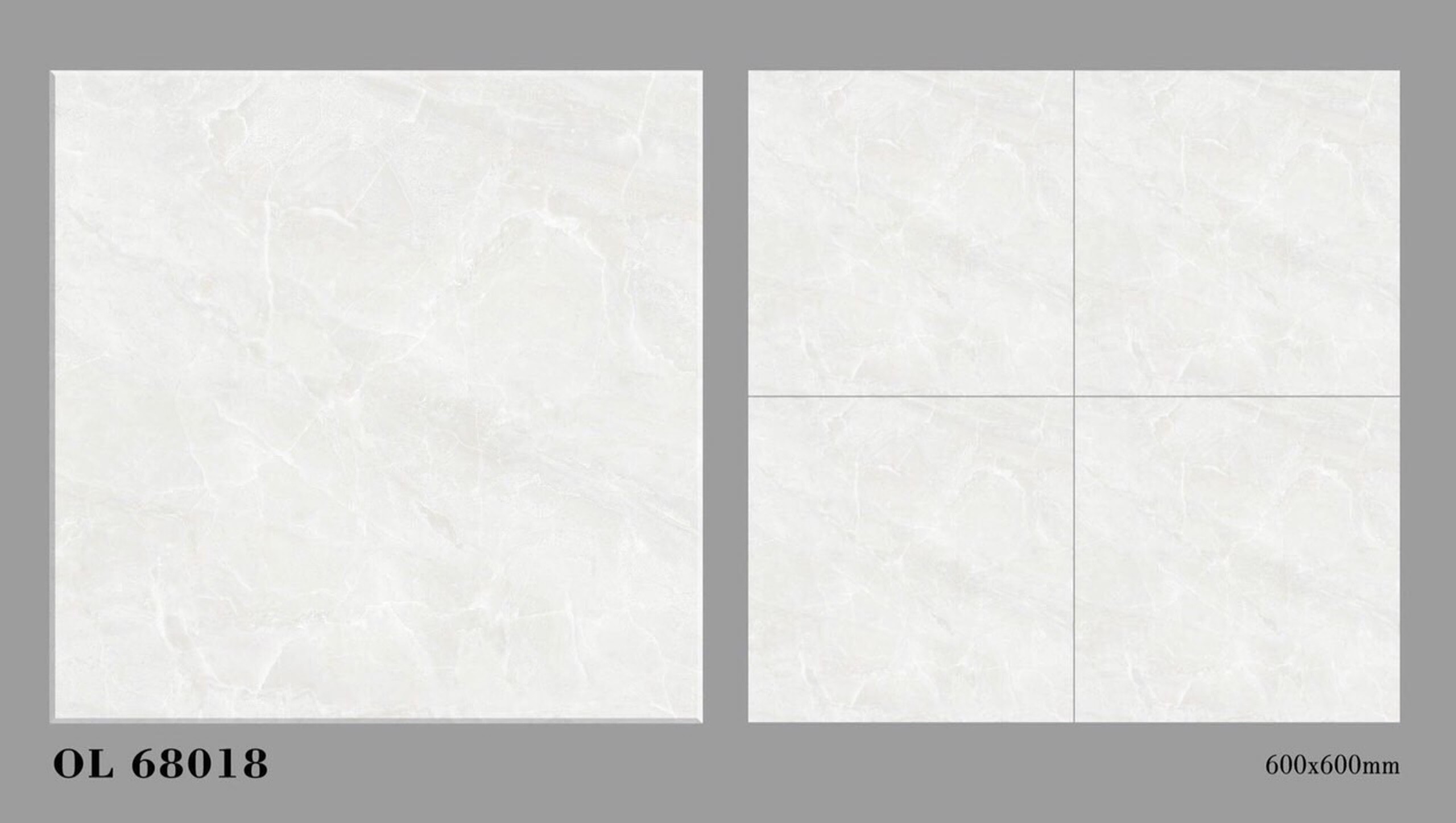 Gạch đá bóng 60x60 NVT OL68018