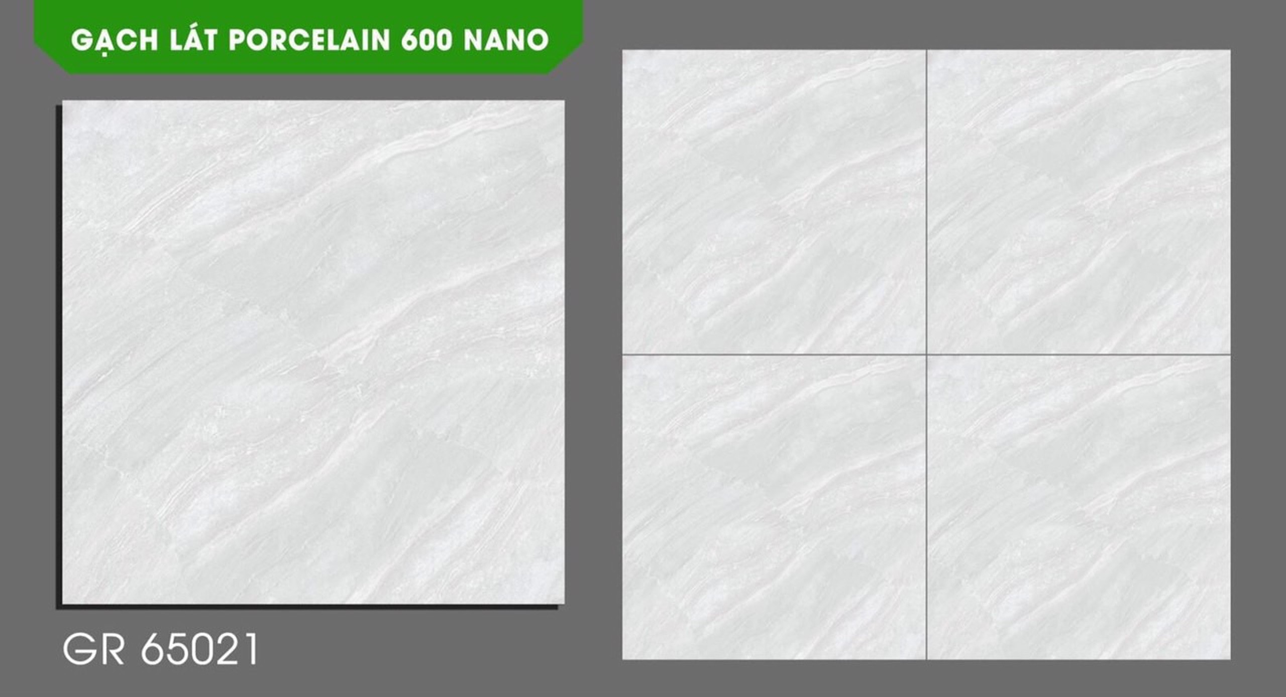 Gạch đá bóng 60x60 NVT GR65021