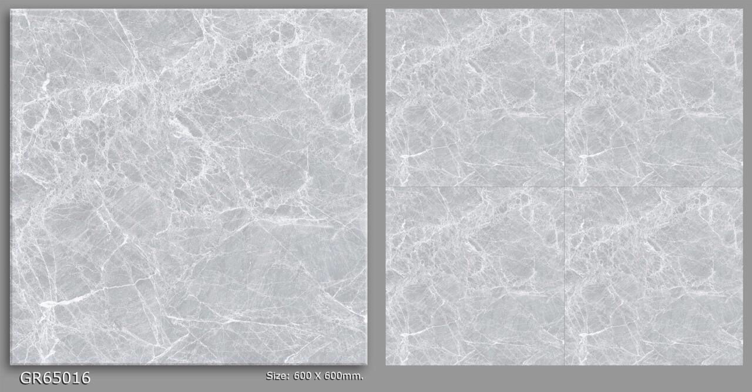 Gạch đá bóng 60x60 NVT GR65016