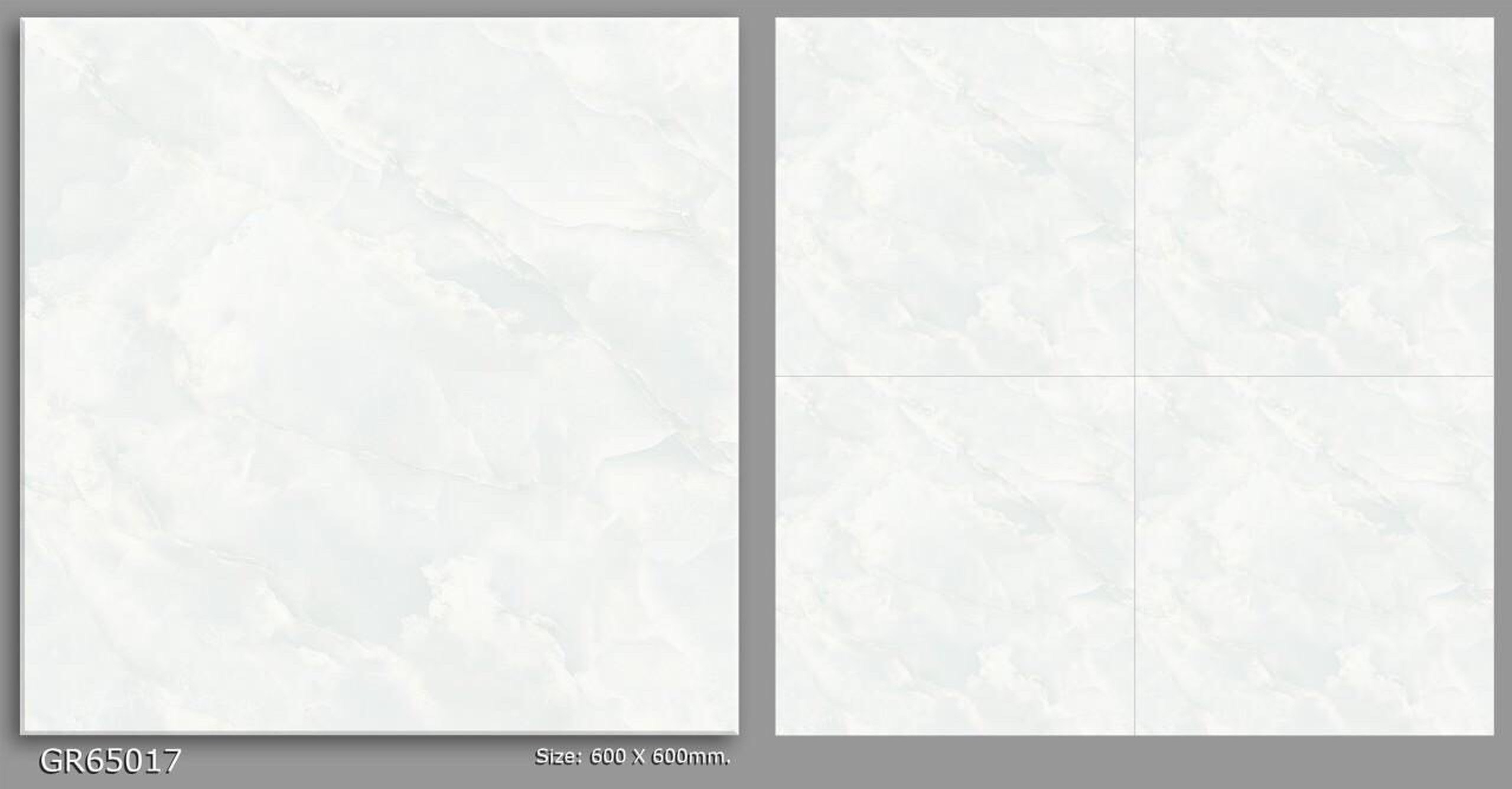 Gạch đá bóng 60x60 NVT GR65017