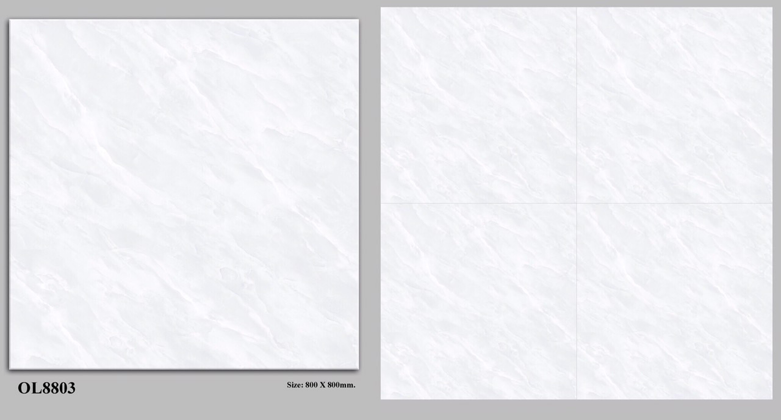 Gạch đá bóng 60x60 NVT OL8803