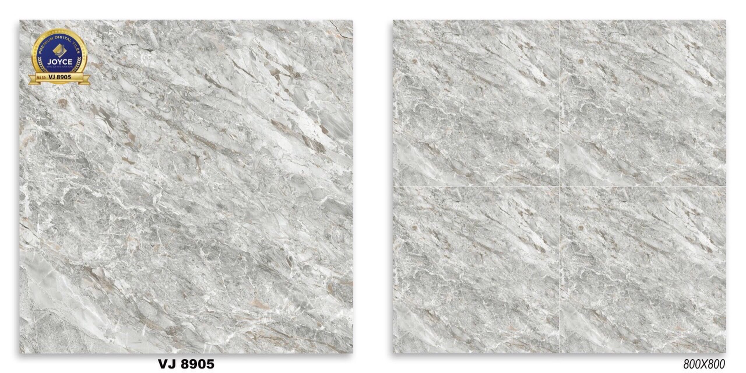 Gạch đá bóng 60x60 NVT VJ8905