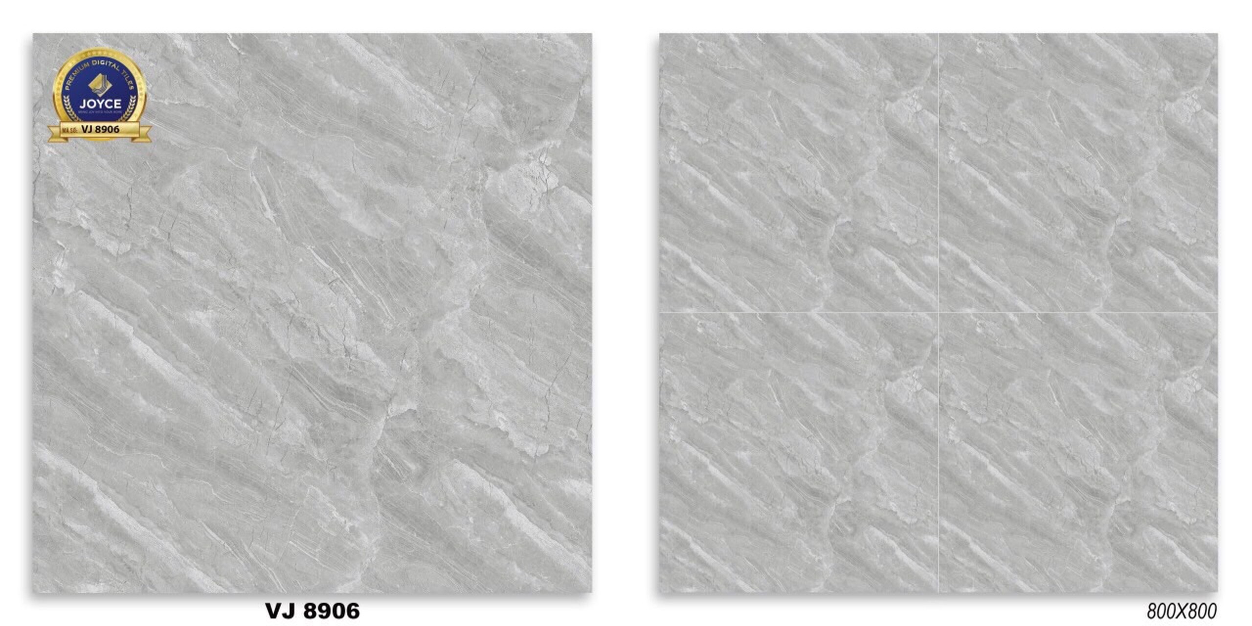 Gạch đá bóng 60x60 NVT VJ8906