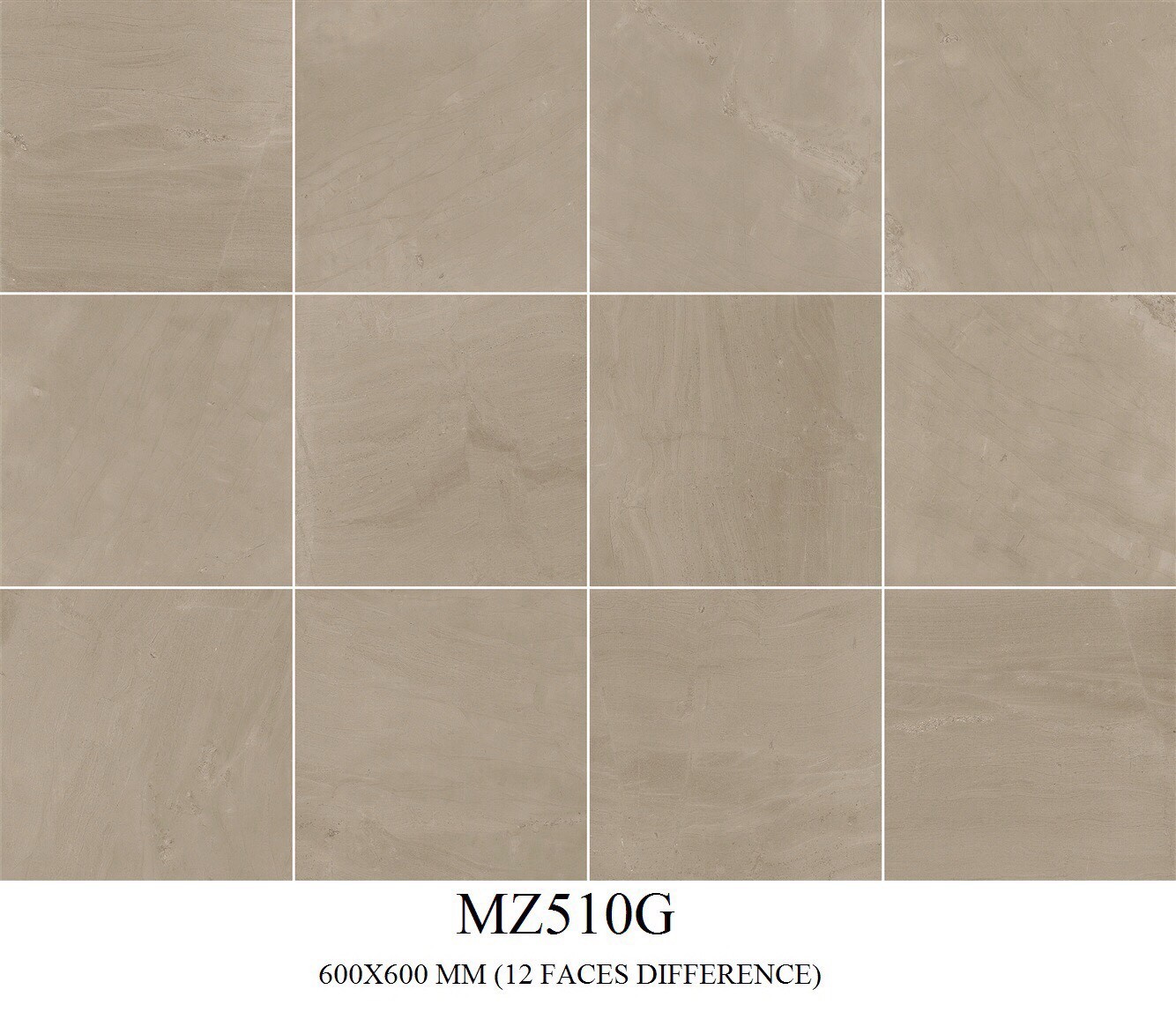 Gạch đá mờ 60x60 AC MZ510G