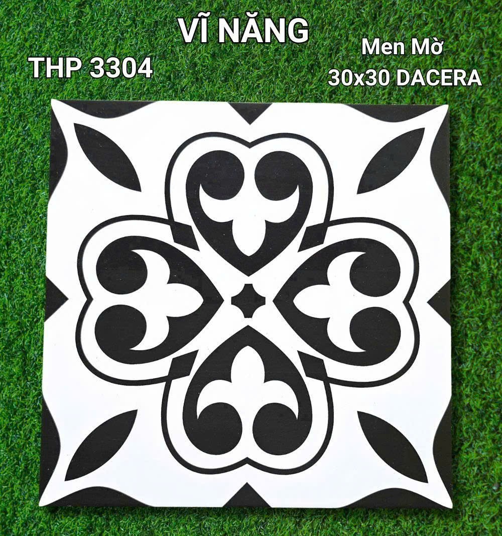 Gạch bông men mờ 30x30 THP 3304