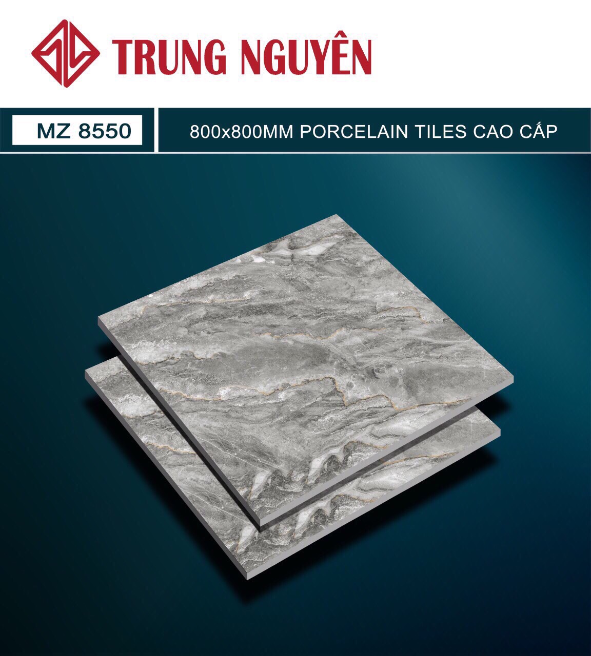 Gạch bán sứ bóng 80x80 TN MZ8550