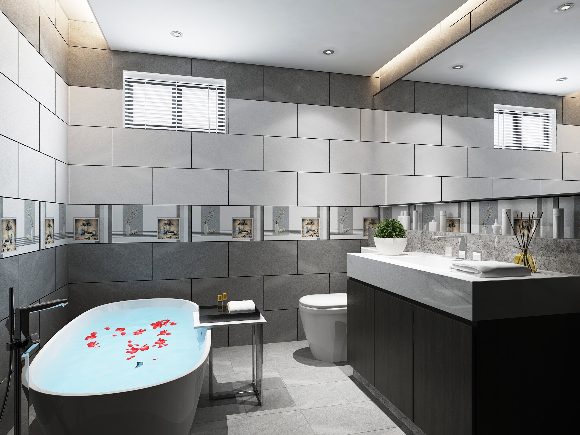 Gạch bán sứ mờ 30x60 VNG 368805-368806-Đ368805Đ